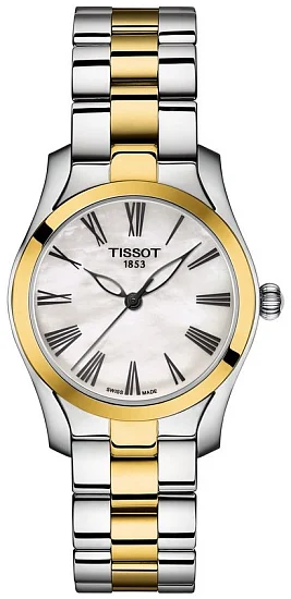 Tissot T-Wave Steel Bracelet Yellow Gold PVD T1122102211300