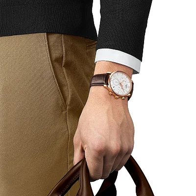 Tissot Tradition Chrono PVD T063.617.36.037.00