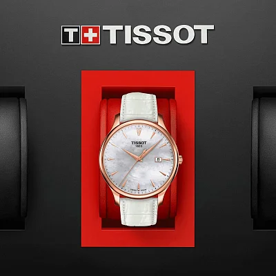 Tissot Tradition Lady PVD Diamonds T063.610.36.116.01