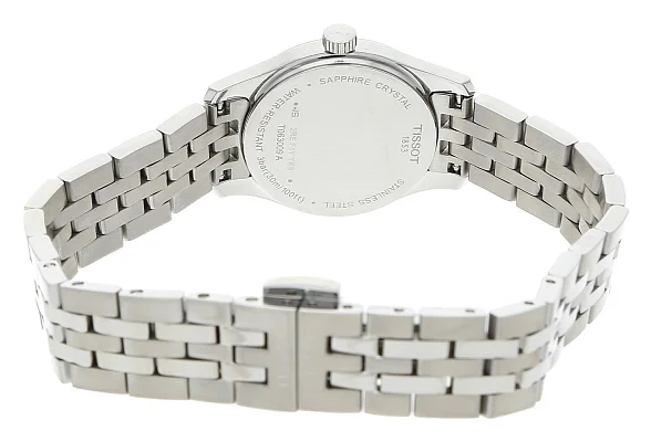 Tissot Tradition Lady Ultra Fine Steel Bracelet Black Dial T063.009.11.058.00