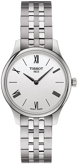 Tissot Tradition Lady Ultra Fine Steel Bracelet White Dial T0632091103800