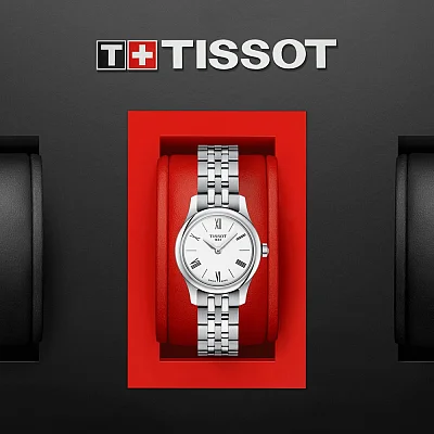 Tissot Tradition Lady Ultra Fine Steel Bracelet White Dial T063.009.11.018.00