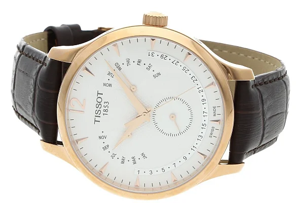 Tissot Tradition Perpetual Calendar PVD T063.637.36.037.00