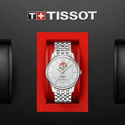 Tissot Tradition Powermatic 80 Open-Heart T063.907.11.038.00