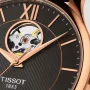  Zdjęcie 4 Tissot Tradition Powermatic 80 Open-Heart PVD T063.907.36.068.00