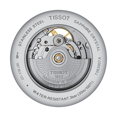 Tissot Tradition Powermatic 80 Open-Heart PVD T063.907.22.038.00