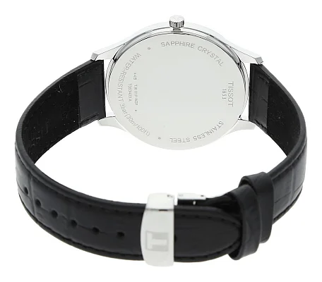 Tissot Tradition Ultra Fine Black Leather Black Dial T063.409.16.058.00
