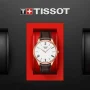  Zdjęcie 7 Tissot Tradition Ultra Fine Brown Leather White Dial Rose Gold PVD T063.409.36.018.00