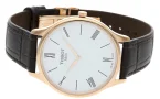  Zdjęcie 3 Tissot Tradition Ultra Fine Brown Leather White Dial Rose Gold PVD T063.409.36.018.00