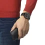  Zdjęcie 3 Tissot V8 Black PVD Black Dial Black Leather Strap T131.617.36.052.00