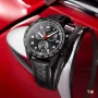 Zdjęcie 5 Tissot V8 Black PVD Black Dial Black Leather Strap T131.617.36.052.00