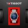  Zdjęcie 9 Tissot Visodate 1957 Automatic Powermatic 80 Blue Gradient Dial Mesh T118.430.11.041.00