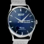  Zdjęcie 6 Tissot Visodate 1957 Automatic Powermatic 80 Blue Gradient Dial Mesh T118.430.11.041.00