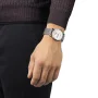  Zdjęcie 2 Tissot Visodate 1957 Automatic Powermatic 80 White Dial Mesh T118.430.11.271.00