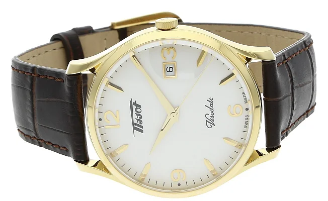 Tissot Visodate 1957 Quartz Yellow Gold PVD T118.410.36.277.00