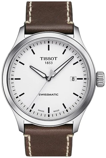 Tissot XL Automatic Brown Leather White Dial T1164071601100