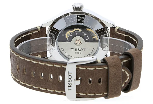 Tissot XL Automatic Brown Leather White Dial T116.407.16.011.00