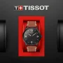  Zdjęcie 5 Tissot XL Quartz Black PVD Brown Leather Black Dial T116.410.36.057.00