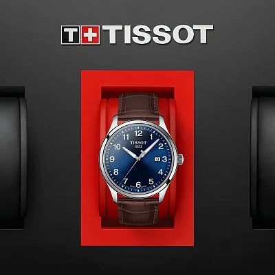 Tissot XL Quartz Brown Leather Blue Dial T116.410.16.047.00