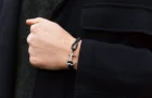 Zdjęcie 3 Tom Hope Bransoletka Triple Black Rozmiar M TM0182