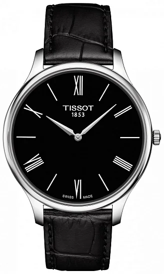 Tissot Tradition Ultra Fine Black Leather Black Dial T0634091605800