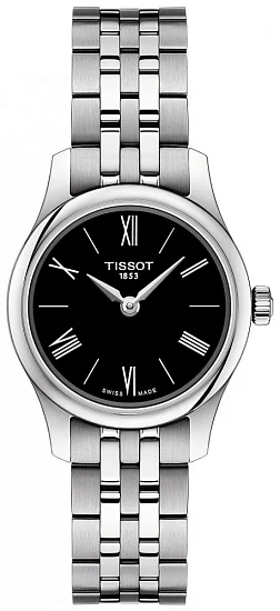 Tissot Tradition Lady Ultra Fine Steel Bracelet Black Dial T0630091105800