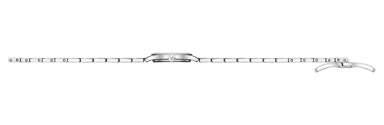 Tissot Tradition Lady Ultra Fine Steel Bracelet Black Dial T063.009.11.058.00