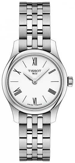 Tissot Tradition Lady Ultra Fine Steel Bracelet White Dial T0630091101800