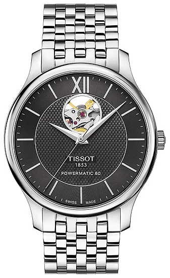 Tissot Tradition Powermatic 80 Open-Heart T0639071105800
