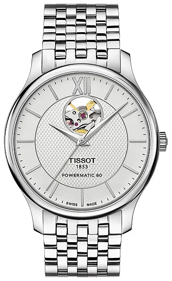 Tissot Tradition Powermatic 80 Open-Heart T0639071103800