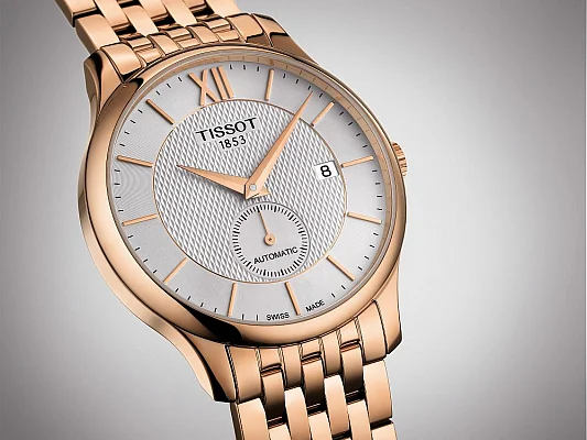 Tissot Tradition Automatic Small Second PVD T063.428.33.038.00