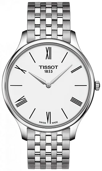 Tissot Tradition Ultra Fine Steel Bracelet White Dial T0634091101800