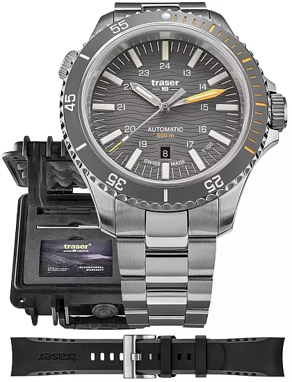 Traser P67 Diver T100 Automatic Grey Set 110329