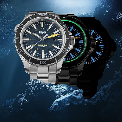 Traser P67 Diver T100 SUPER-SUB Dark Blue 109372