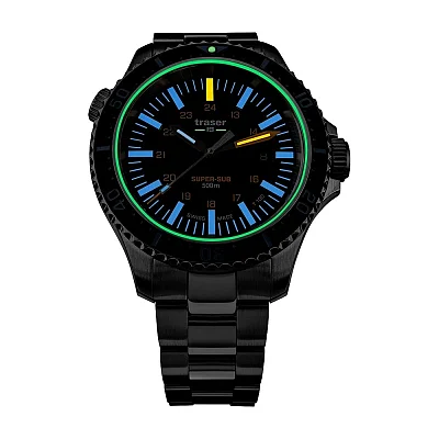 Traser P67 Diver T100 SUPER-SUB Dark Blue 109372