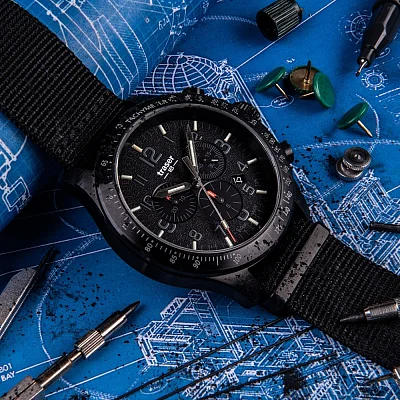 Traser P67 Officer Pro Chrono Black 109465
