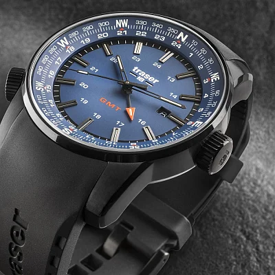 Traser P68 Pathfinder GMT Blue 109743