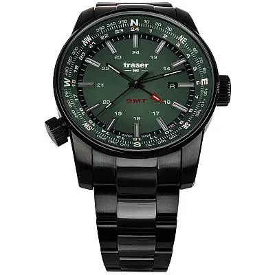 Traser P68 Pathfinder GMT Green 109525