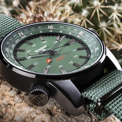 Traser P68 Pathfinder GMT Green 109035