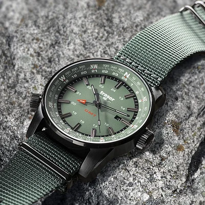 Traser P68 Pathfinder GMT Green 109035