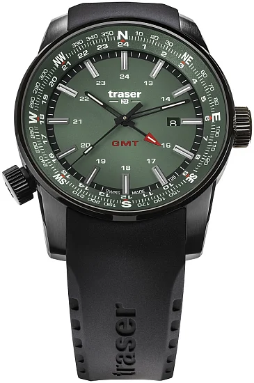Traser P68 Pathfinder GMT Green 109744