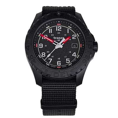 Traser P96 Outdoor Pioneer SPECTRALIGHT Black Dial Black NATO Strap 111761