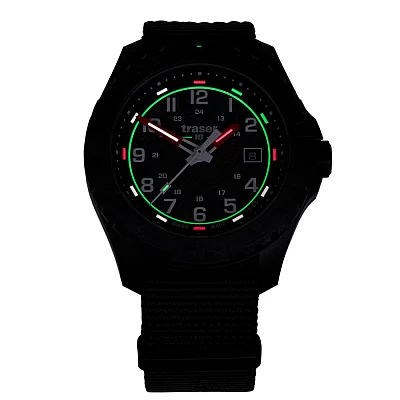 Traser P96 Outdoor Pioneer SPECTRALIGHT Black Dial Black NATO Strap 111761