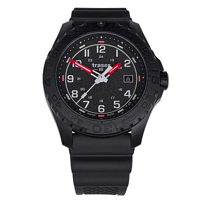 Traser P96 Outdoor Pioneer SPECTRALIGHT Evolution Black Dial Black Rubber Strap 111760