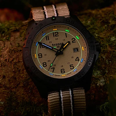 Traser P96 Outdoor Pioneer Sand Dial Beige NATO Strap 111756