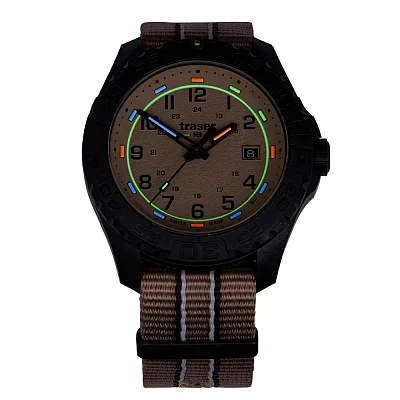Traser P96 Outdoor Pioneer Sand Dial Beige NATO Strap 111756
