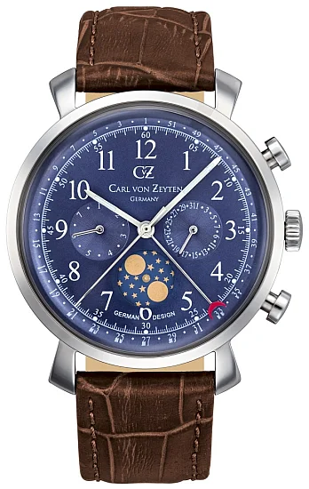 Carl von Zeyten Urach Quartz Moonphase CVZ0015BL