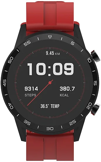 Vector Smart Digital Smartwatch HR VCTR-32-22BK-RD