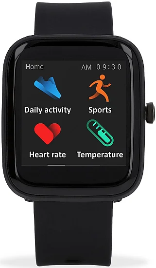 Vector Smart Digital Smartwatch HR Black VCTR-31-01BK