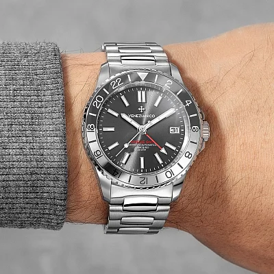 Venezianico Nereide 39 Automatico GMT Canova Bracelet 3521501C